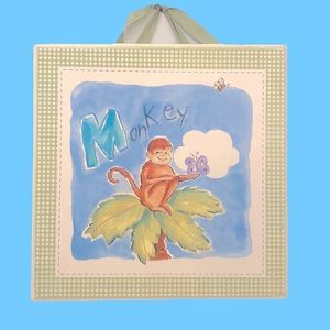 Monkey wall decoration
